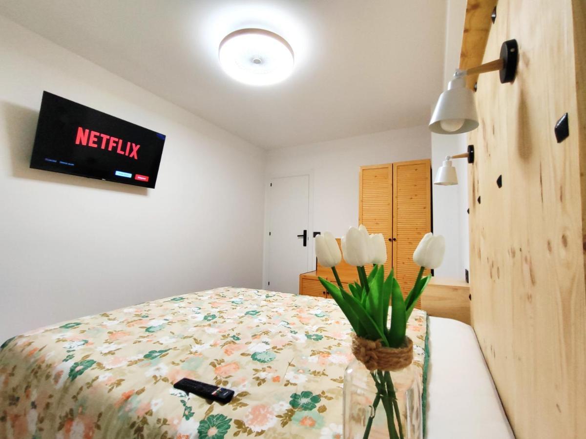Tranquilo Apartamento Con Parking Gratis Vigilado 24H Vigo Extérieur photo